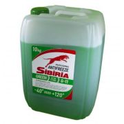 Охлаждающая жидкость SIBIRIA антифриз зеленый G11 -40 10кг 800090