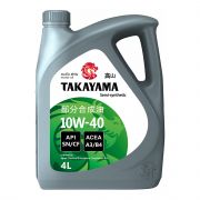 Моторное масло TAKAYAMA 10W40 SN/CF 4л п/с пластик 605517