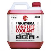 Охлаждающая жидкость TAKAYAMA антифриз 4л крас Long Life Coolant -50 700508
