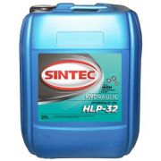 Гидравлическое масло Sintec Hydraulic HLP 32 20л 999985