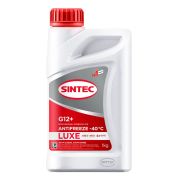 Охлаждающая жидкость Sintec LUXE антифриз 1кг красный G12+ -40 990550/613500