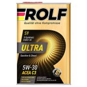 Моторное масло ROLF Ultra 5W30 C3 SN/CF 4л синт жесть 322936
