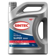 Моторное масло Sintec Супер 3000 10W40 SG/CD 5л п/с 600293/801895