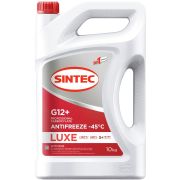 Охлаждающая жидкость Sintec LUXE антифриз 10кг красный G12+ -40 614504/756665
