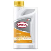 Sintec GOLD антифриз G12+ желтый -40 1кг 990557/800525