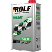 Моторное масло ROLF Energy 10W40 SL/CF 1л п/с 322232