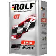 Моторное масло ROLF GT 5W30 SN/CF C3 4л синт 322228